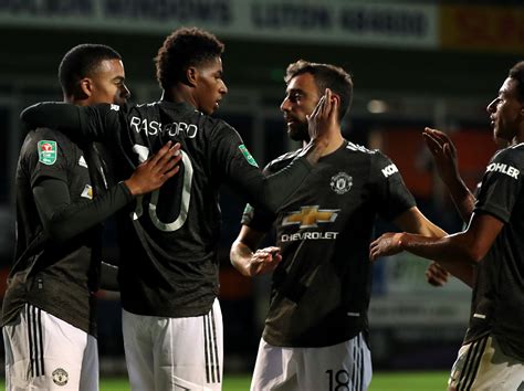 Records; Highest Aggregate: 5: Luton Town : 0 - 5: Manchester United: 1983/1984 : Highest Manchester United score: 5: Manchester United : 5 - 0: Luton Town: 1991/1992